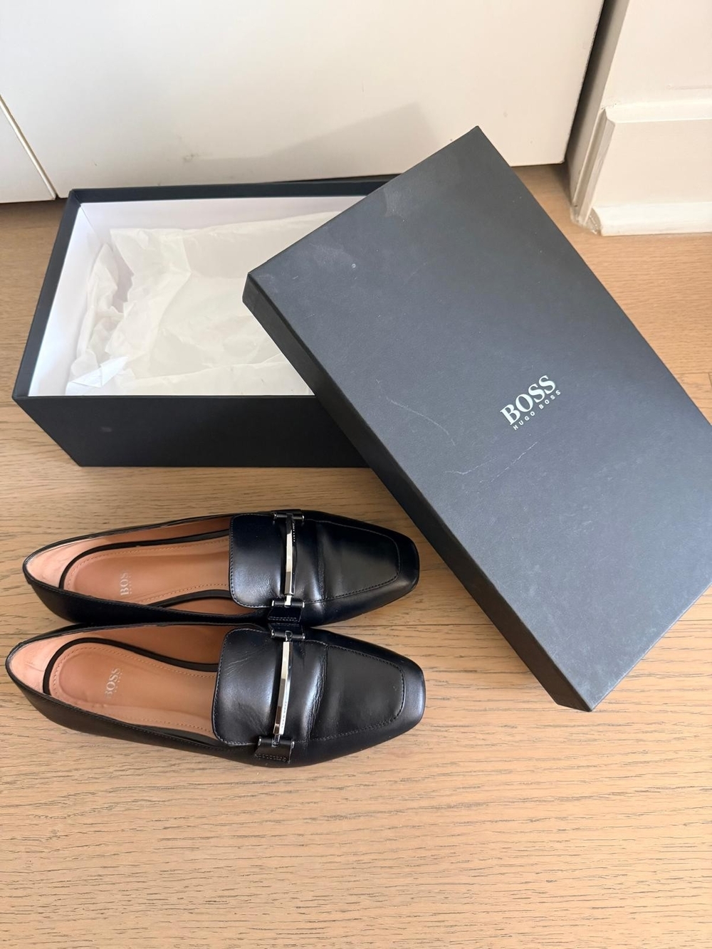 Hugo Boss Black Loafers